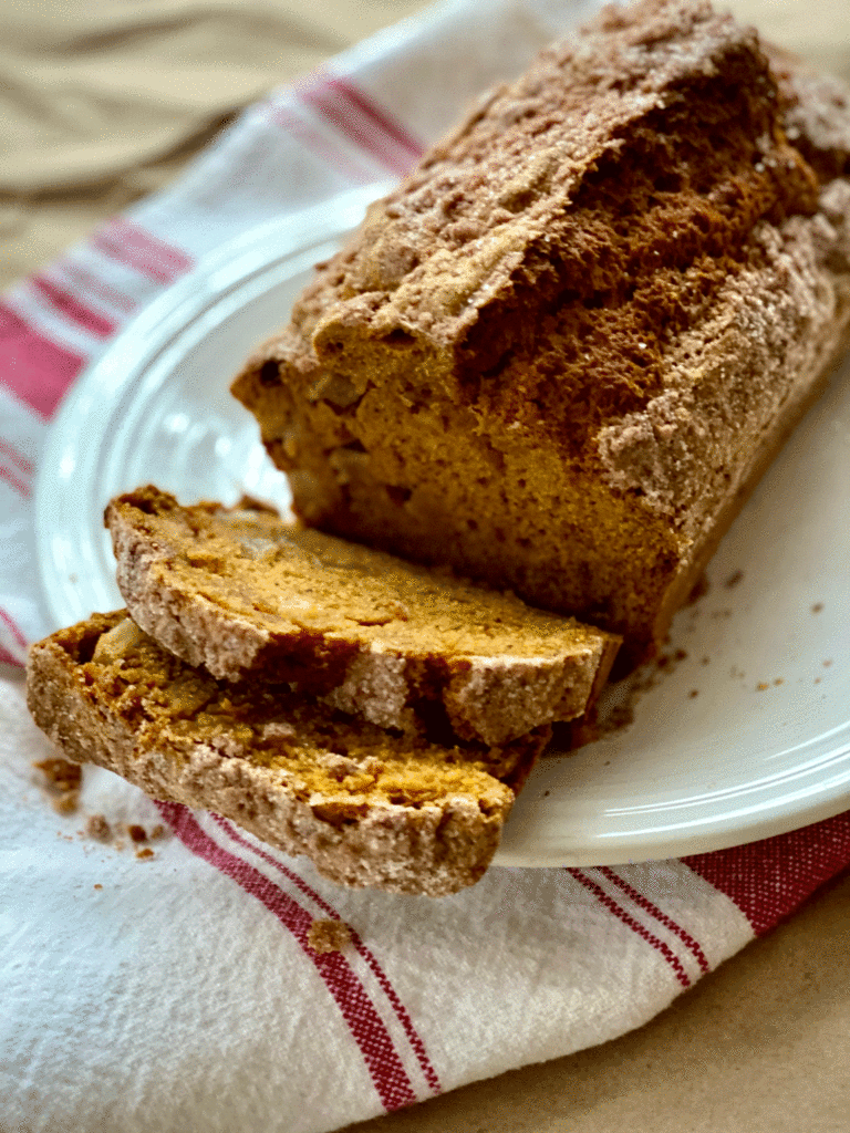 Pumpkin apple bread | Photo by Lucy Mercer/A Cook and Her Books