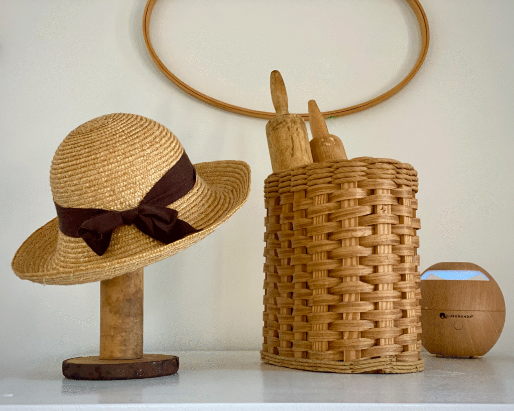 Hat on stand display | Photo by Lucy Mercer | A Cook and Her Books