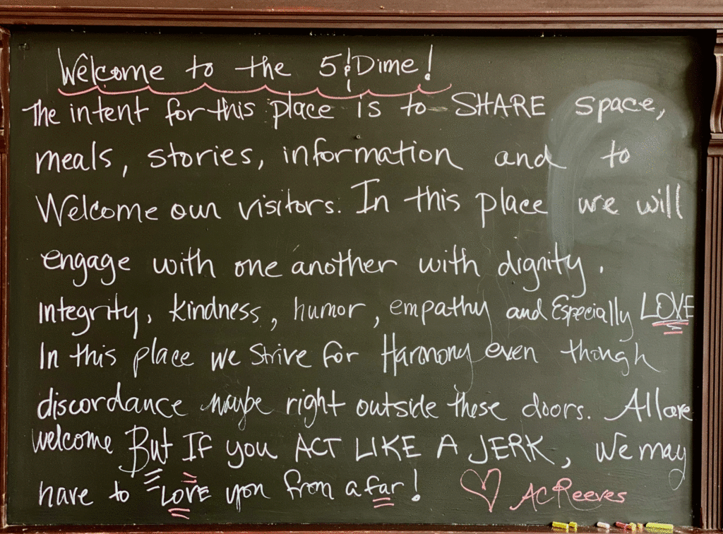 Words on chalkboard | Photo by Lucy Mercer | A Cook and Her Books