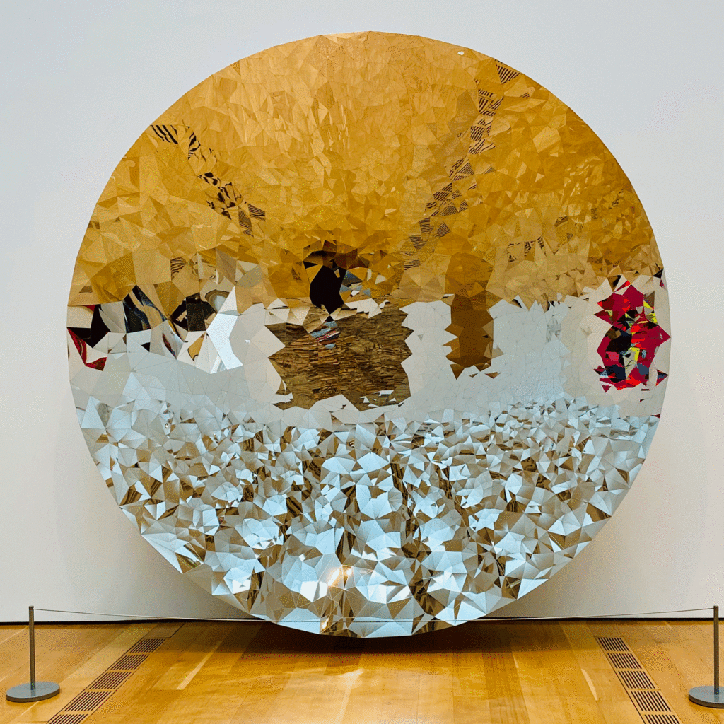 Mirror art at High Museum | Photo by Lucy Mercer/A Cook and Her Books