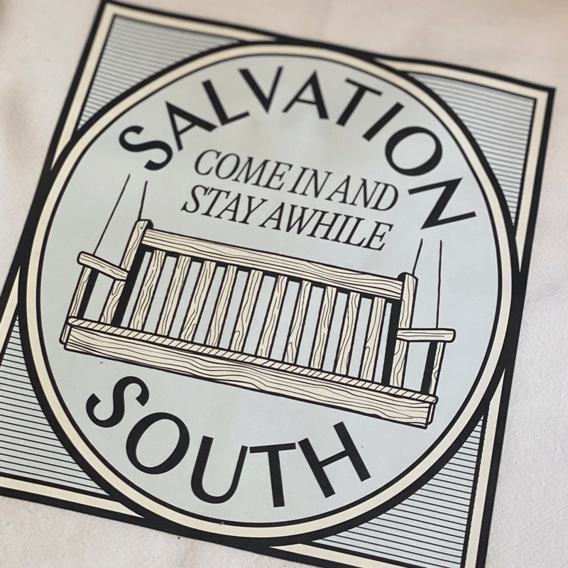 Salvation South tea towel