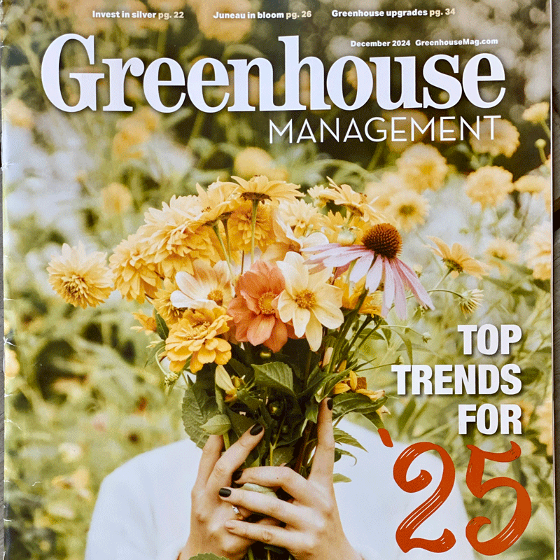 Greenhouse Management magazine cover December 2024