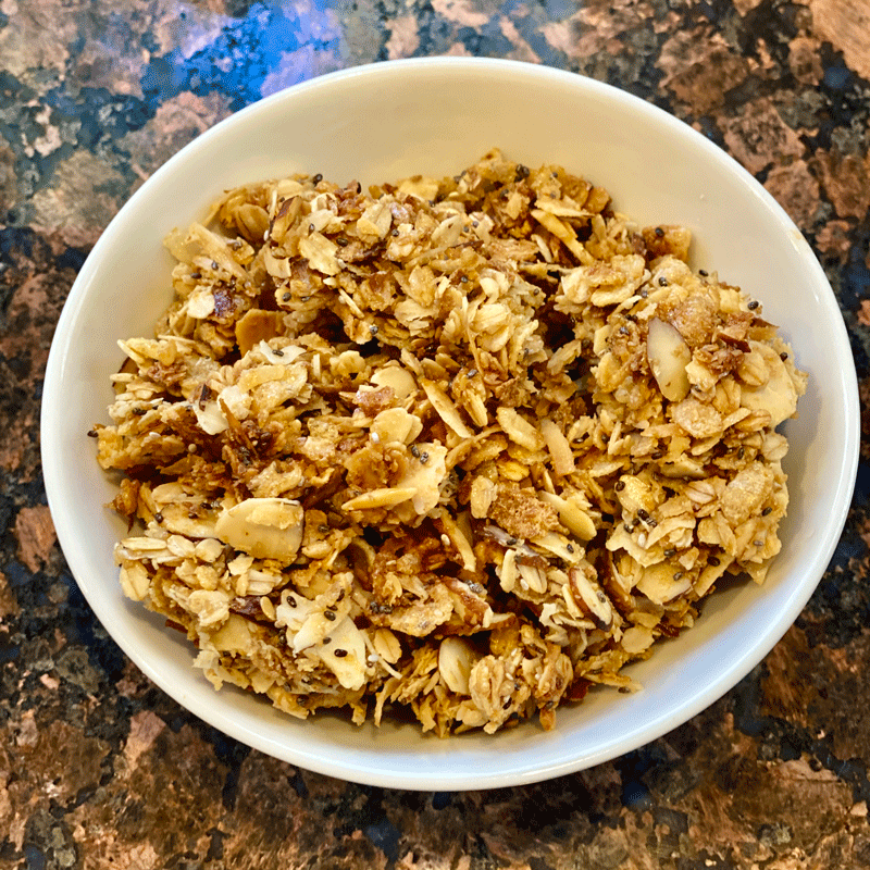 Bowl of granola